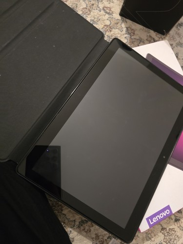 Lenovo tablet black - black, fully
